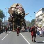 La visite du sultan des Indes sur son éléphant    voyager dans le temps